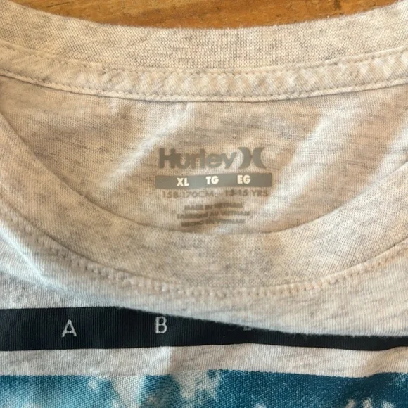 Boys XL Hurley long sleeve T shirt - Picture 4 of 5